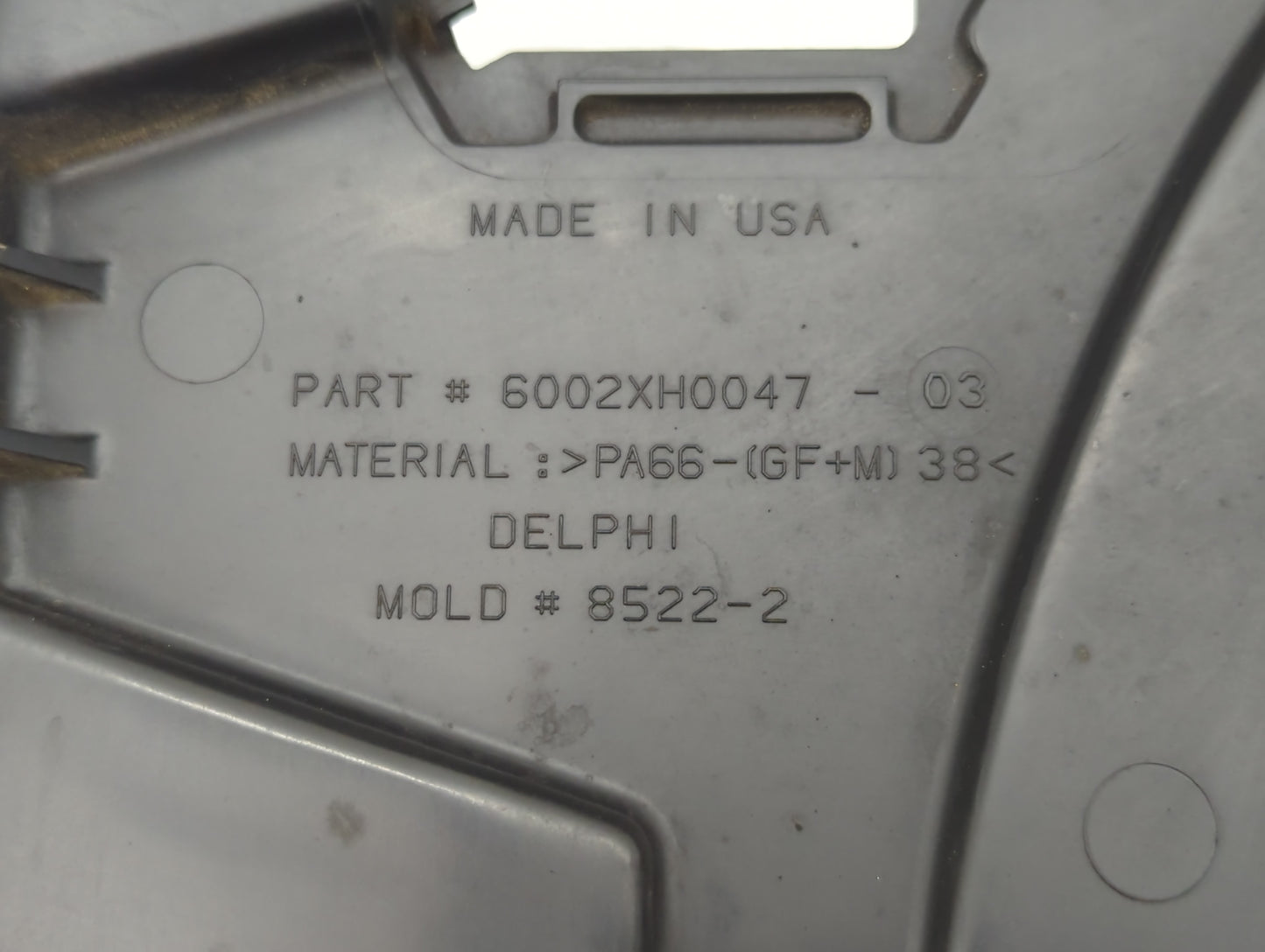 2007-2010 Pontiac G5 Left Radiator Fan Motor Assembly Black 612577 - Oemusedautoparts1.com