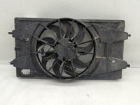 2007-2010 Pontiac G5 Left Radiator Fan Motor Assembly Black - Oemusedautoparts1.com