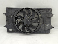 2007-2010 Pontiac G5 Left Radiator Fan Motor Assembly Black 617347 - Oemusedautoparts1.com