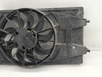 2007-2010 Pontiac G5 Left Radiator Fan Motor Assembly Black - Oemusedautoparts1.com