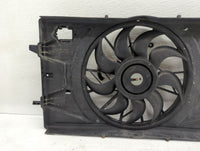 2007-2010 Pontiac G5 Left Radiator Fan Motor Assembly Black - Oemusedautoparts1.com