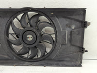 2007-2010 Pontiac G5 Left Radiator Fan Motor Assembly Black 617347 - Oemusedautoparts1.com