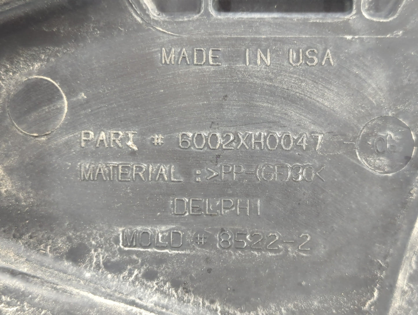 2007-2010 Pontiac G5 Left Radiator Fan Motor Assembly Black - Oemusedautoparts1.com