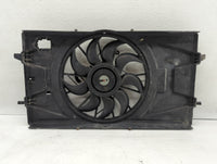 2007-2010 Pontiac G5 Left Radiator Fan Motor Assembly Black - Oemusedautoparts1.com