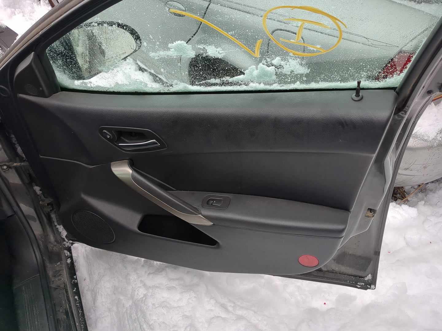 2007 Pontiac G6 Front Right Passenger Interior Door Panel Trim - Oemusedautoparts1.com