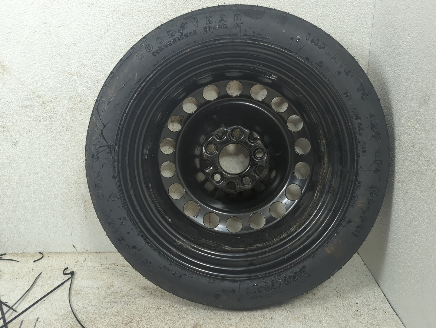2005-2010 Pontiac G6 Spare Donut Tire Wheel Rim Oem 1282259 - Oemusedautoparts1.com