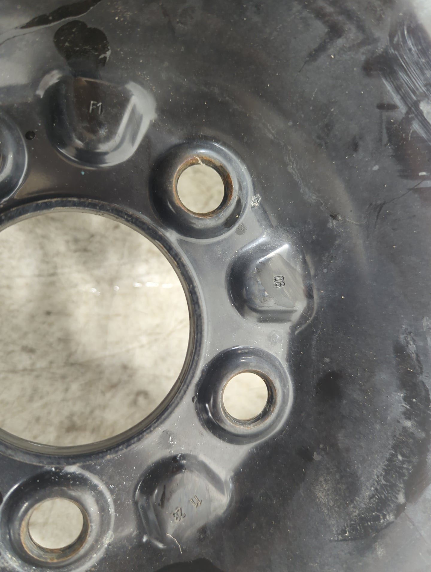 2005-2010 Pontiac G6 Spare Donut Tire Wheel Rim Oem 1282259 - Oemusedautoparts1.com