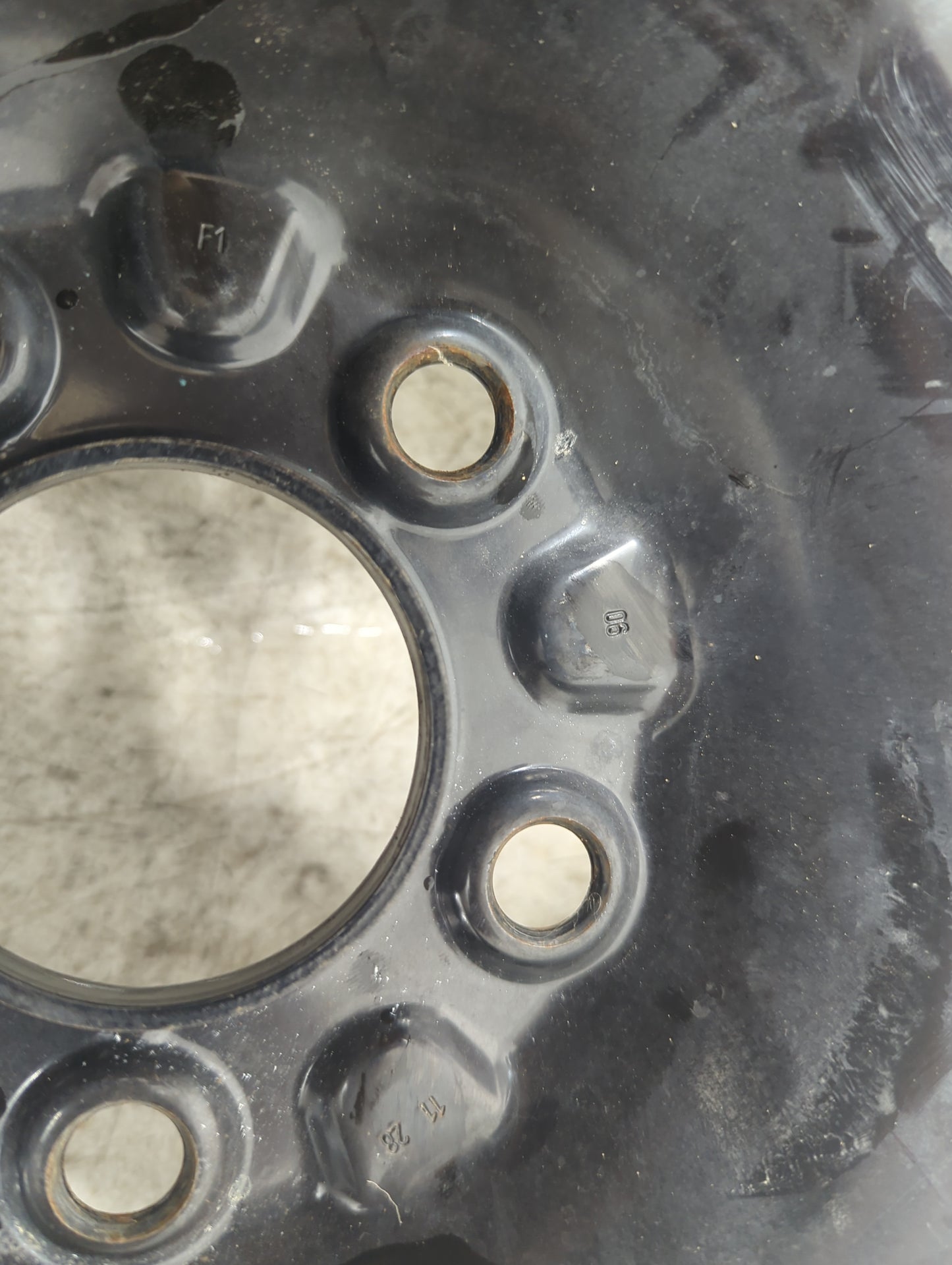 2005-2010 Pontiac G6 Spare Donut Tire Wheel Rim Oem 1282259 - Oemusedautoparts1.com