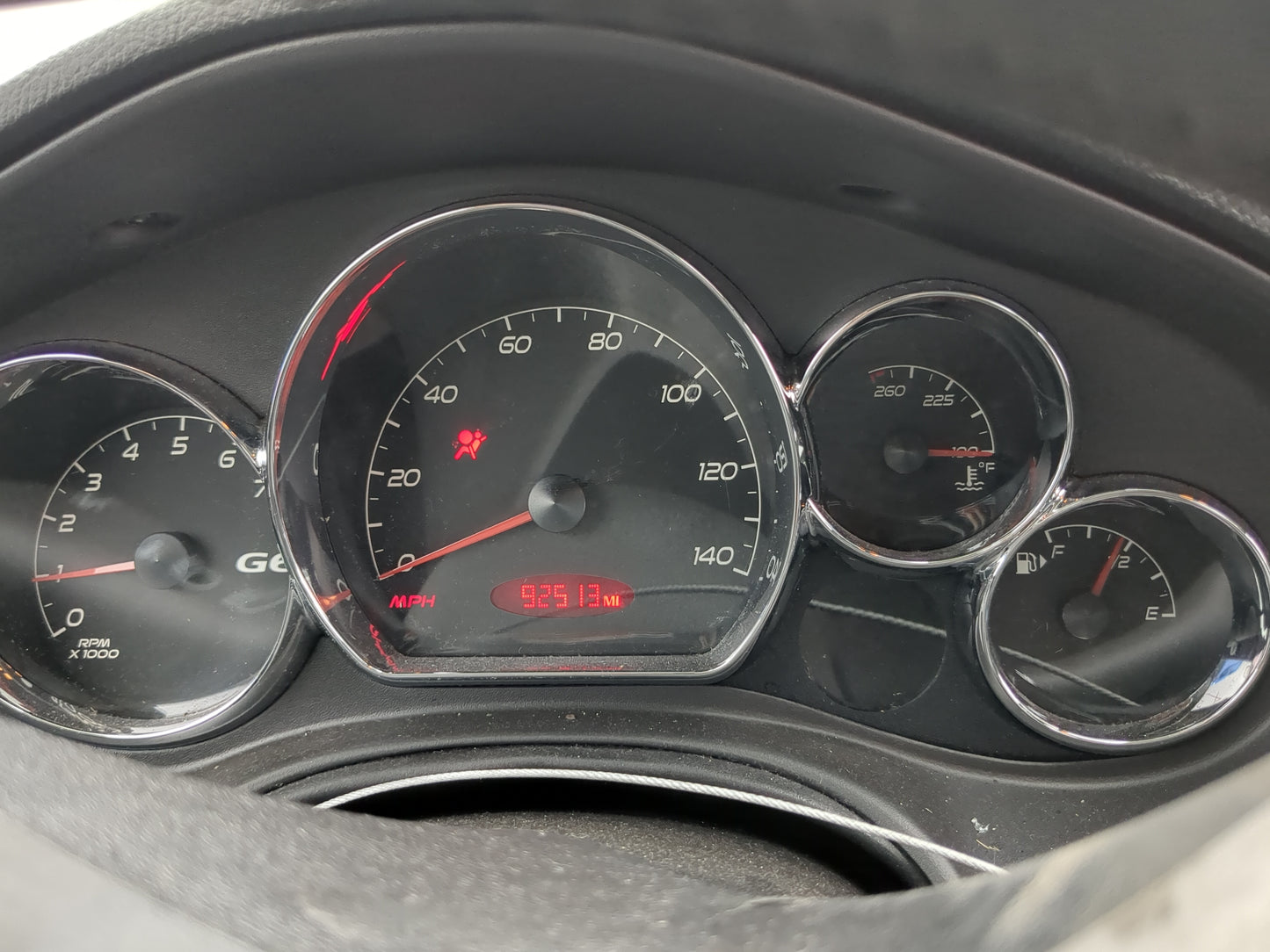 2005-2007 Pontiac G6 Instrument Cluster Speedometer Gauges Fits Fits 2005 2006 2007 OEM Used Auto Parts - Oemusedautoparts1.