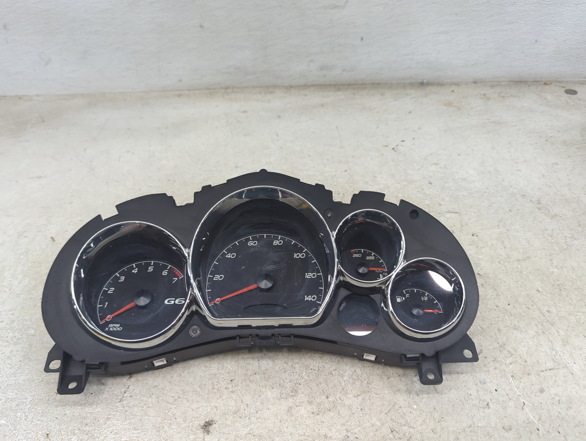 2005-2007 Pontiac G6 Instrument Cluster Speedometer Gauges Miles:93K Fits Fits 2005 2006 2007 OEM Used Auto Parts - Oemuseda