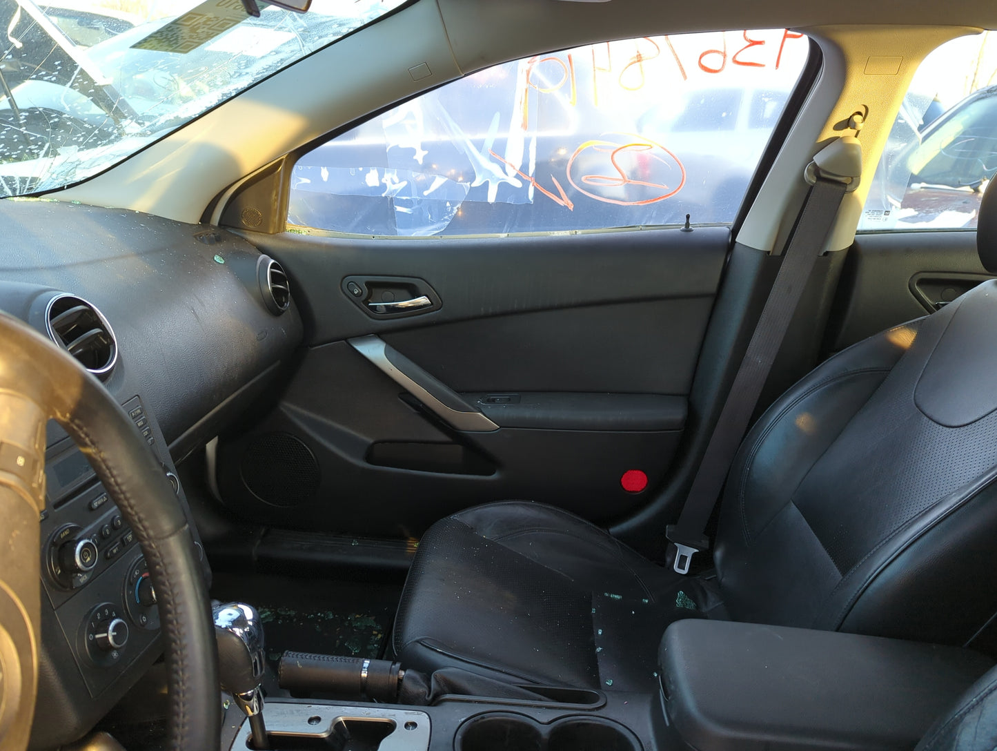 2007 Pontiac G6 Front Right Passenger Interior Door Panel Trim - Oemusedautoparts1.com