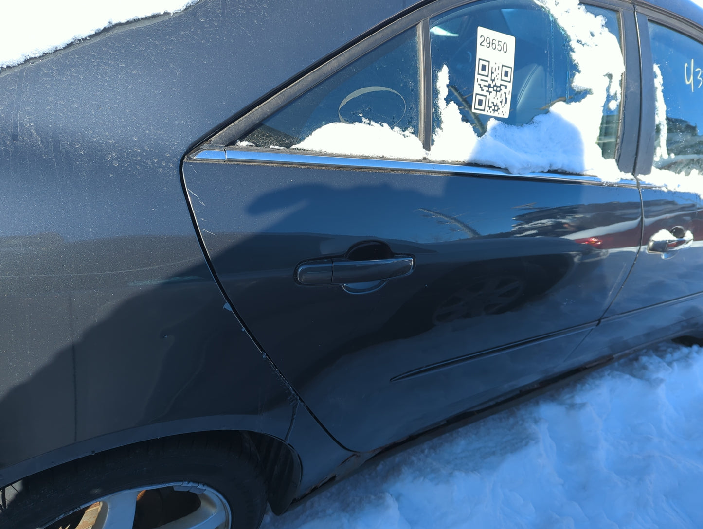 2005-2010 Pontiac G6 Passenger Rear Door Oem 1322914 - Oemusedautoparts1.com