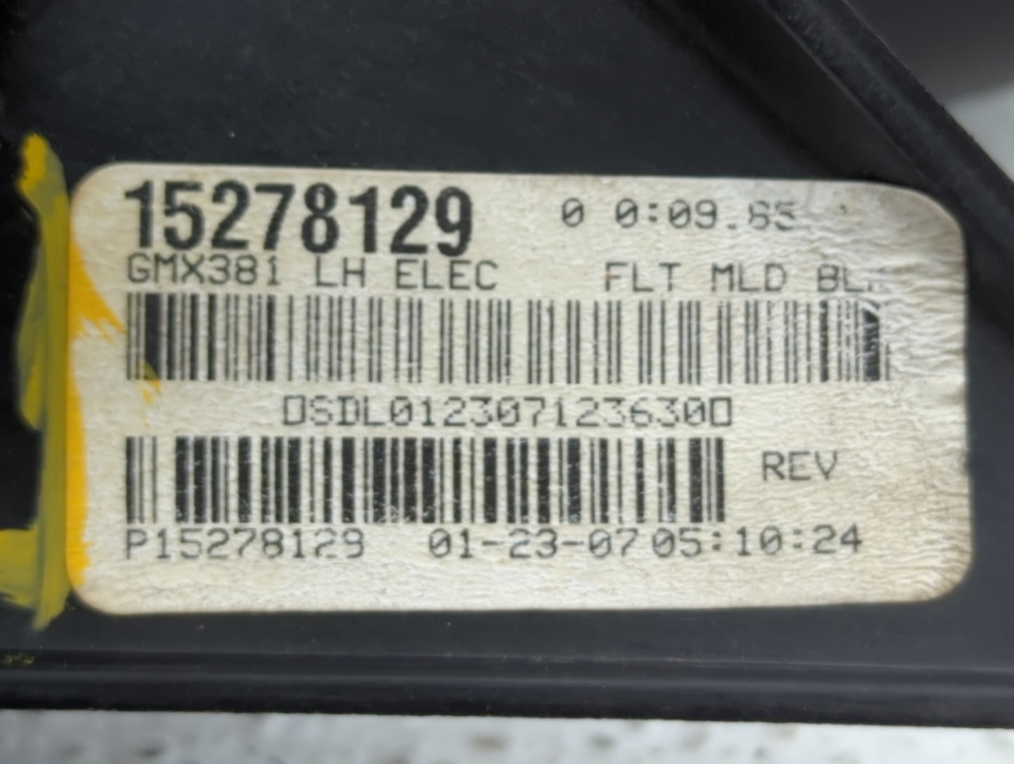 2005-2009 Pontiac G6 Side Mirror Replacement Driver Left View Door Mirror P/N:15278129 P15278129 Fits OEM Used Auto Parts - 