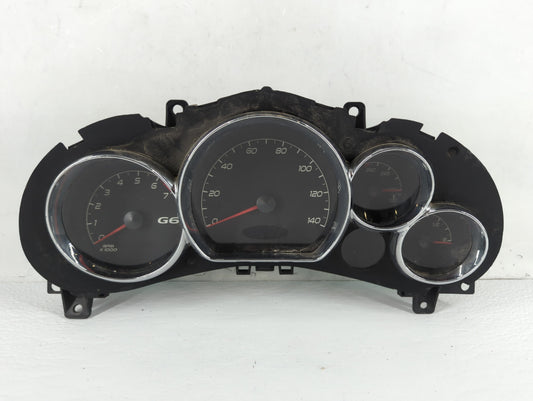 2007 Pontiac G6 Instrument Cluster Speedometer Gauges P/N:16908365 15874740, A2C53179491 Fits OEM Used Auto Parts - Oemuseda