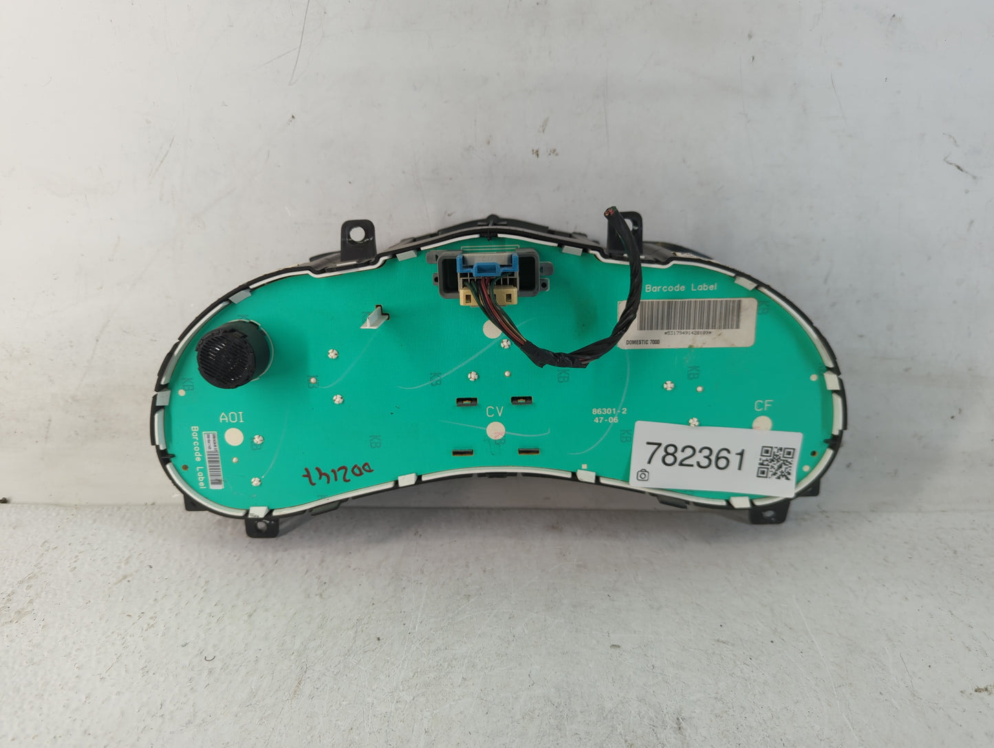 2007 Pontiac G6 Instrument Cluster Speedometer Gauges P/N:15874740 Fits OEM Used Auto Parts - Oemusedautoparts1.com