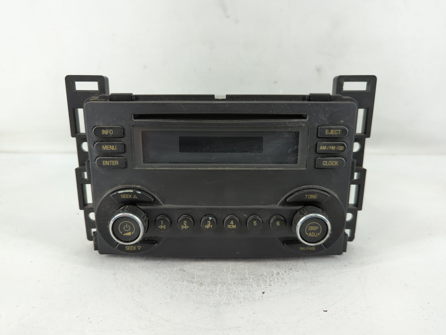 2006-2007 Pontiac G6 Radio AM FM Cd Player Receiver Replacement P/N:15919055 Fits Fits 2006 2007 OEM Used Auto Parts - Oemus