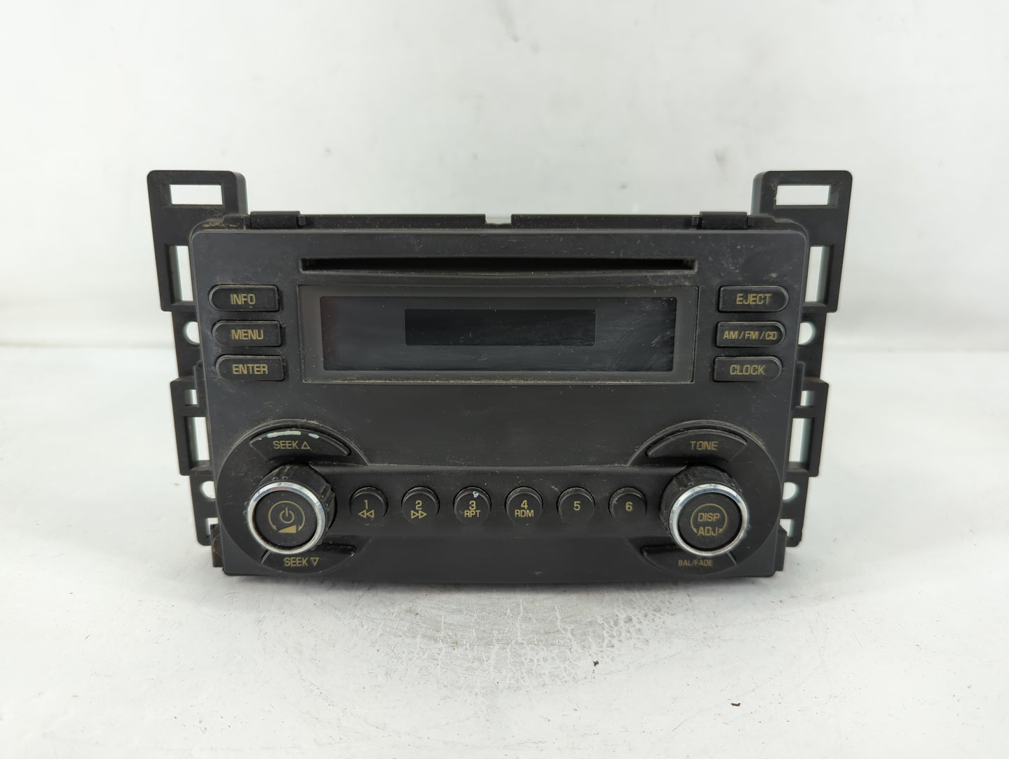 2006-2007 Pontiac G6 Radio AM FM Cd Player Receiver Replacement P/N:15919055 Fits Fits 2006 2007 OEM Used Auto Parts - Oemus