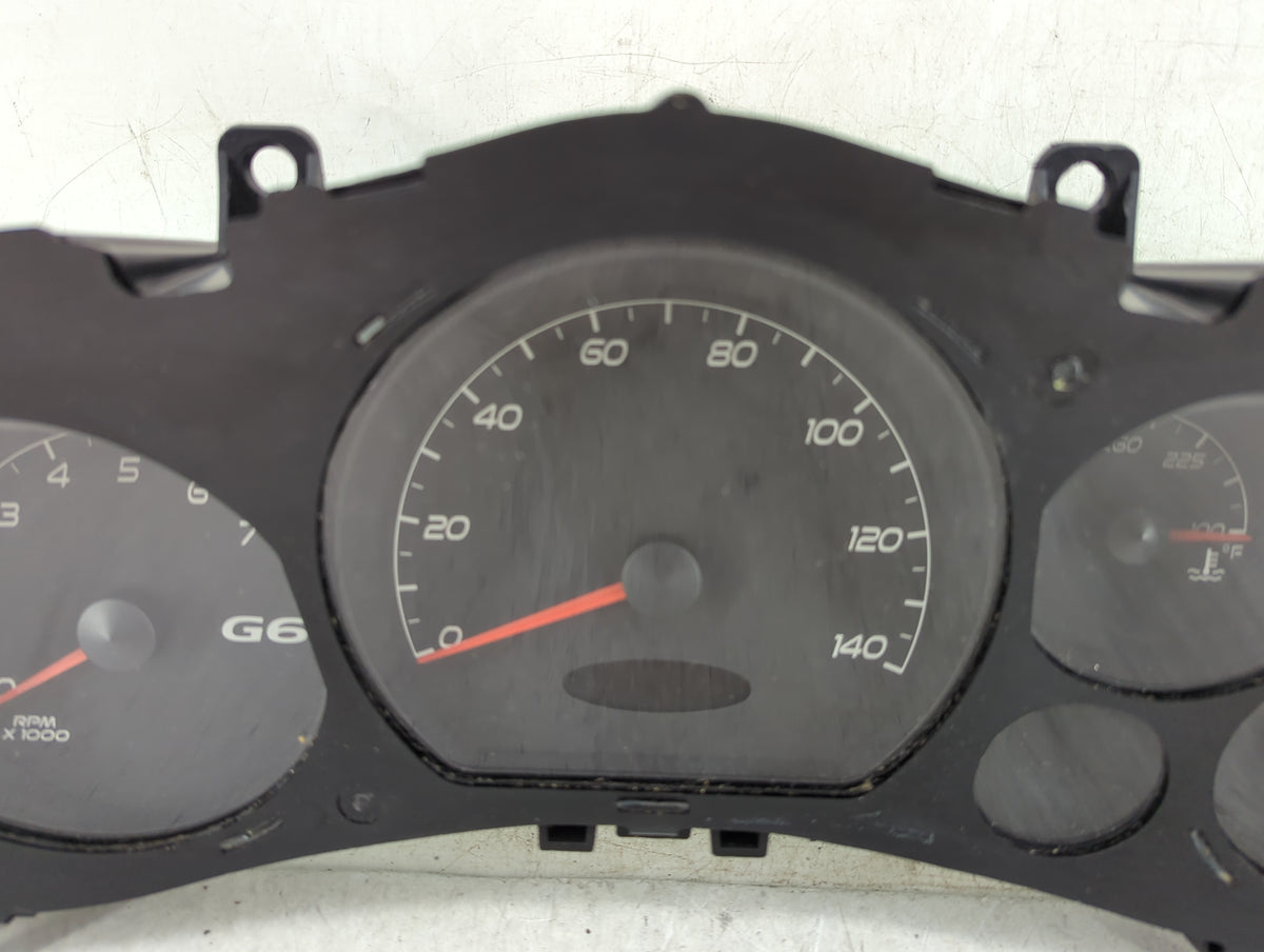 2007 Pontiac G6 Instrument Cluster Speedometer Gauges P/N:15874740 Miles:100K Fits OEM Used Auto Parts - Oemusedautoparts1.c