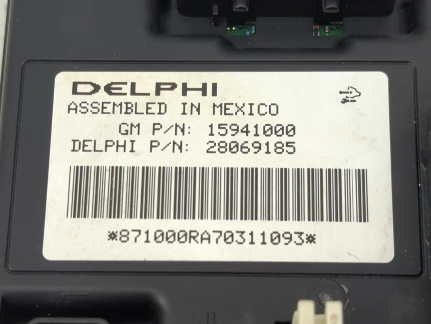 2007-2007 Pontiac G6 Body Control Module Bcm Inner Cabin Fuse Box - Oemusedautoparts1.com