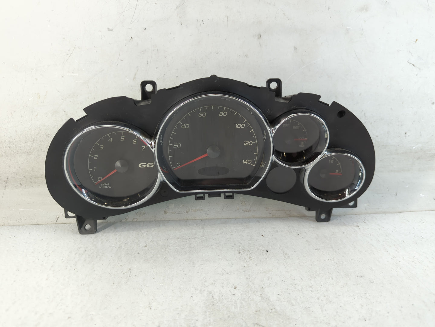 2007 Pontiac G6 Instrument Cluster Speedometer Gauges P/N:15874740 Fits OEM Used Auto Parts - Oemusedautoparts1.com