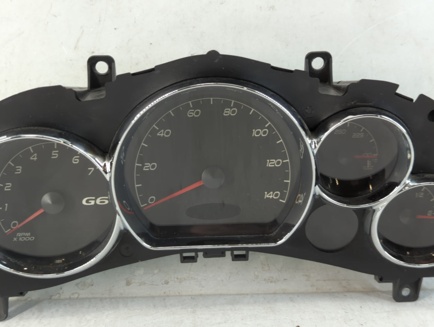 2007 Pontiac G6 Instrument Cluster Speedometer Gauges P/N:15874740 Fits OEM Used Auto Parts - Oemusedautoparts1.com