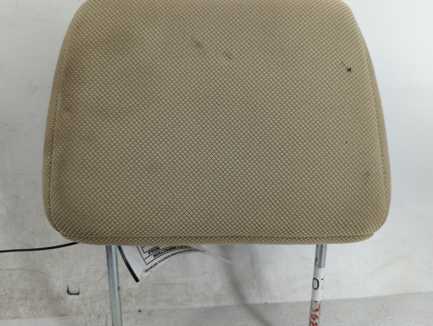 2006-2008 Pontiac Grand Prix Headrest Head Rest Front Driver Passenger Seat Fits Fits 2006 2007 2008 OEM Used Auto Parts - O