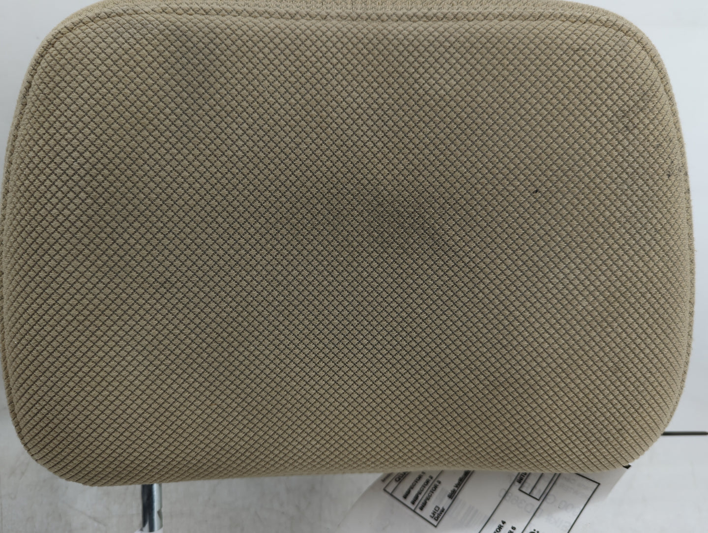 2006-2008 Pontiac Grand Prix Headrest Head Rest Front Driver Passenger Seat Fits Fits 2006 2007 2008 OEM Used Auto Parts - O