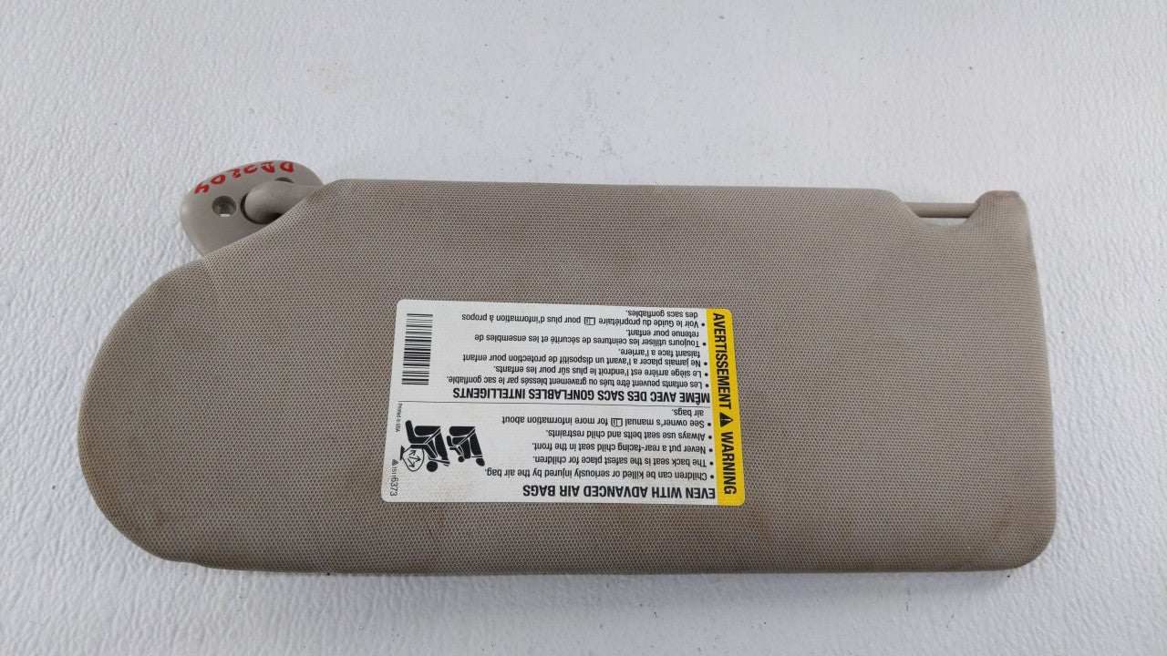 2005-2008 Pontiac Grand Prix Sun Visor Shade Replacement Passenger Right Mirror Fits Fits 2005 2006 2007 2008 OEM Used Auto 