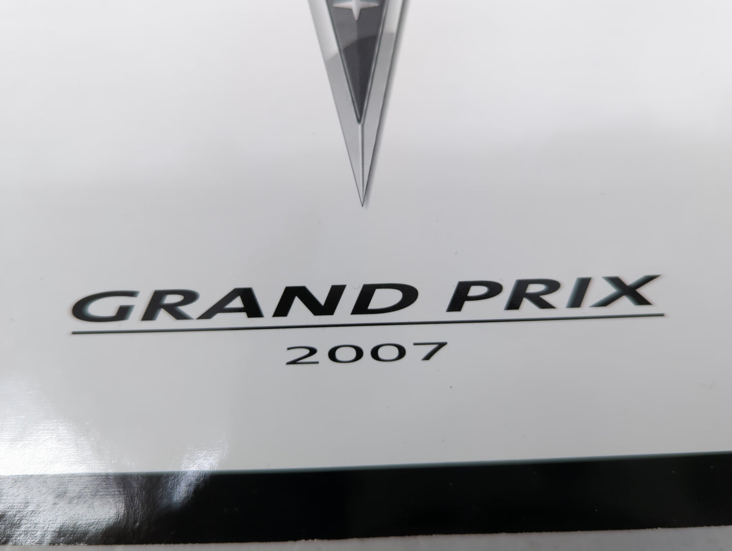 2007 Pontiac Grand Prix Owners Manual Book Guide OEM Used Auto Parts - Oemusedautoparts1.com