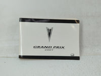2007 Pontiac Grand Prix Owners Manual Book Guide OEM Used Auto Parts - Oemusedautoparts1.com