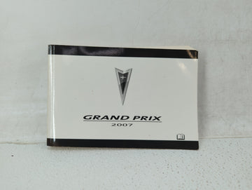 2007 Pontiac Grand Prix Owners Manual Book Guide OEM Used Auto Parts