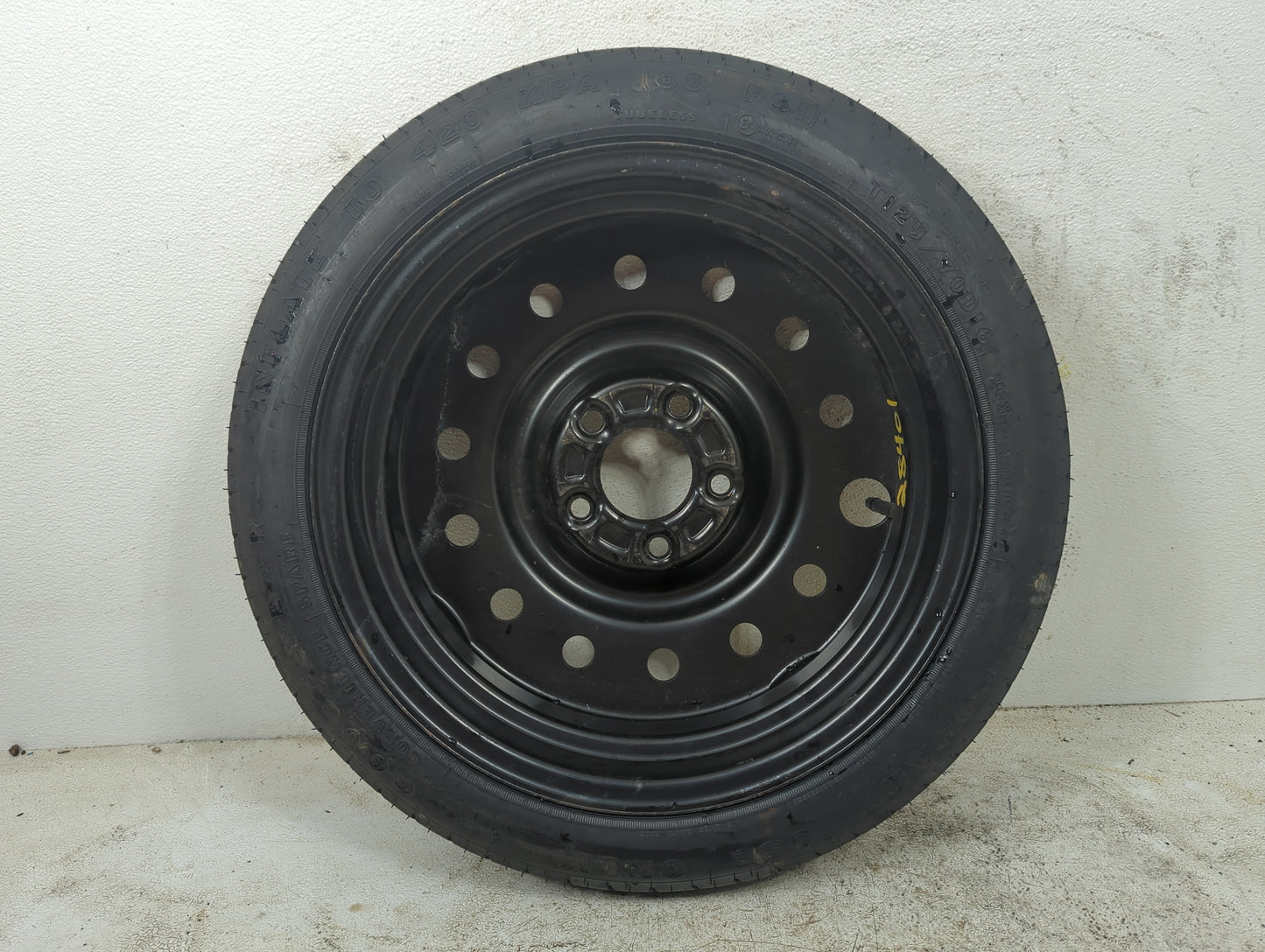 2004-2008 Pontiac Grand Prix Spare Donut Tire Wheel Rim Oem 5036361 - Oemusedautoparts1.com