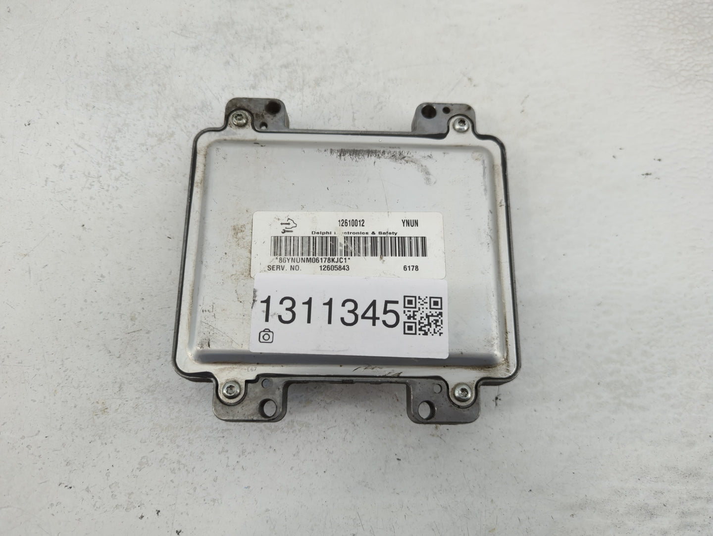 2007 Pontiac Solstice PCM Engine Control Computer ECU ECM PCU OEM P/N:12610012 Fits OEM Used Auto Parts - Oemusedautoparts1.