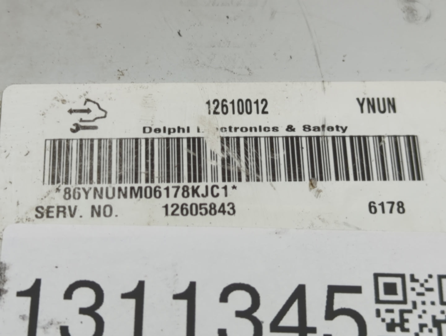 2007 Pontiac Solstice PCM Engine Control Computer ECU ECM PCU OEM P/N:12610012 Fits OEM Used Auto Parts - Oemusedautoparts1.