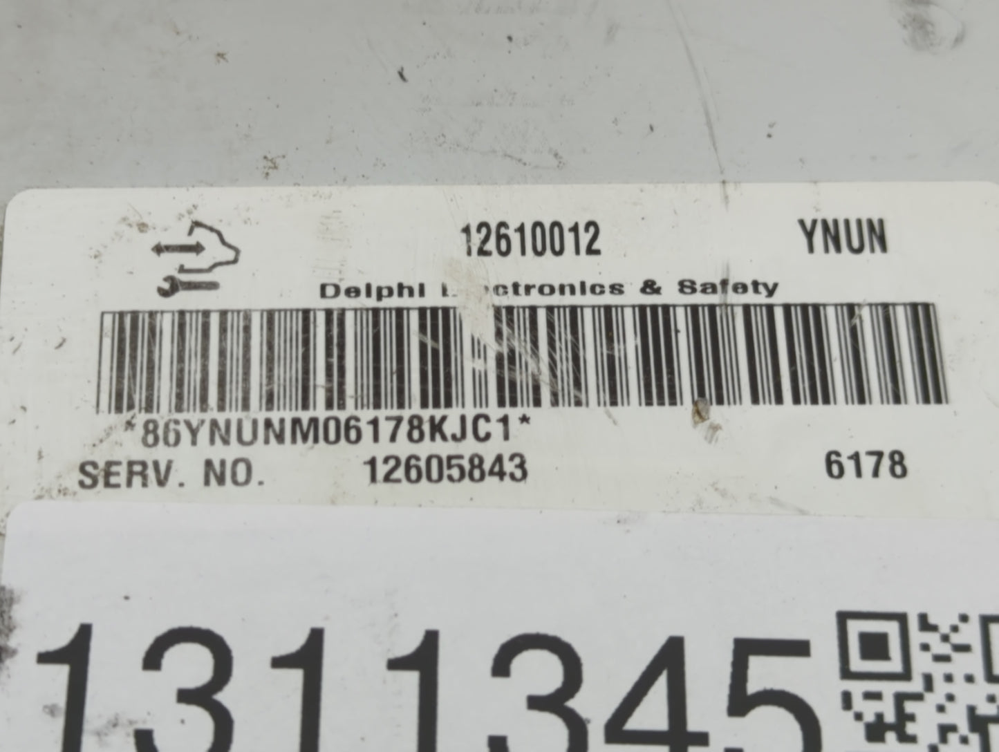 2007 Pontiac Solstice PCM Engine Control Computer ECU ECM PCU OEM P/N:12610012 Fits OEM Used Auto Parts - Oemusedautoparts1.