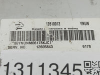 2007 Pontiac Solstice PCM Engine Control Computer ECU ECM PCU OEM P/N:12610012 Fits OEM Used Auto Parts - Oemusedautoparts1.