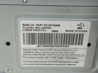 2007-2008 Pontiac Torrent Radio AM FM Cd Player Receiver Replacement P/N:22736966 Fits Fits 2007 2008 OEM Used Auto Parts - 