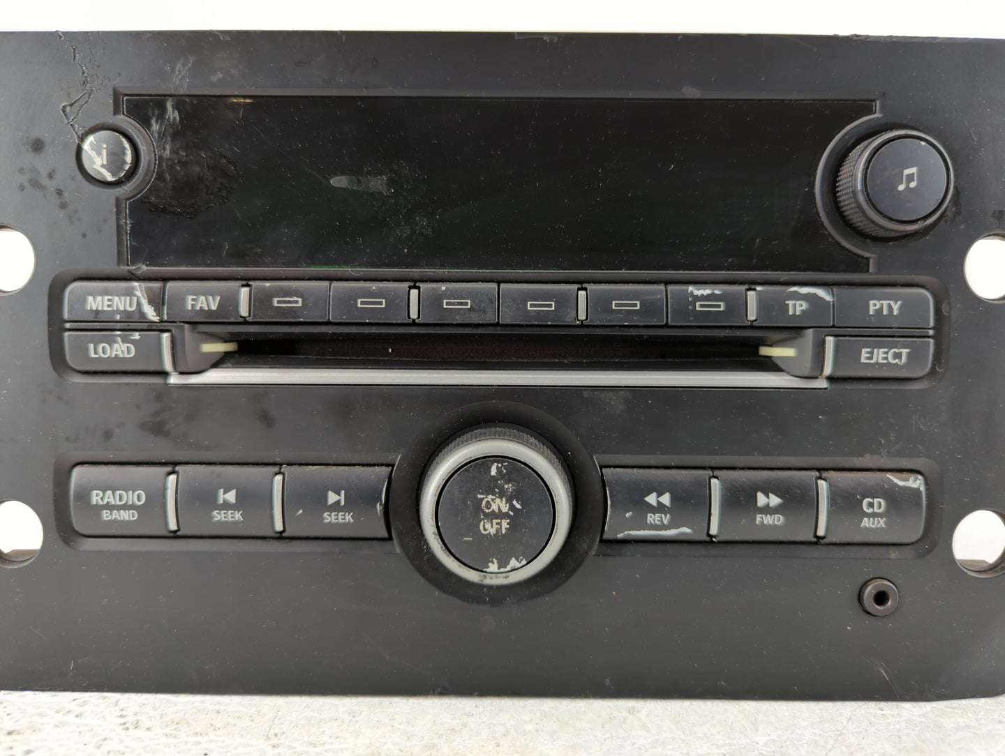 2007-2008 Saab 9-5 Am Fm Cd Player Radio Receiver - Oemusedautoparts1.com