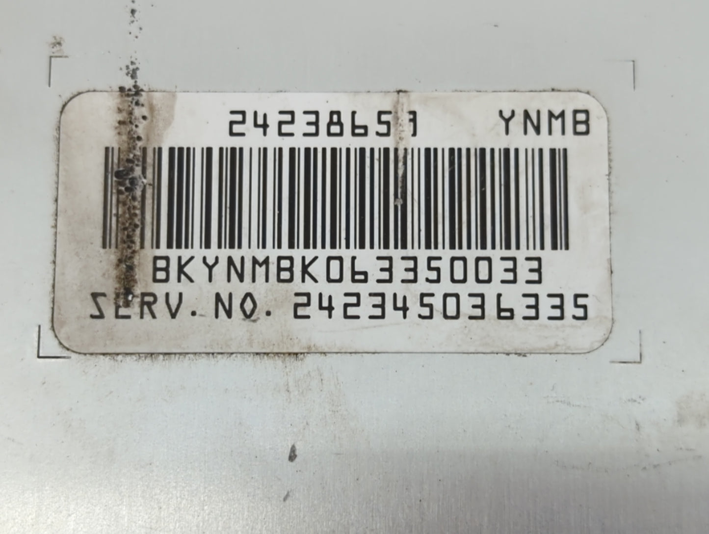 Saab 9-7 Chassis Control Module Ccm Bcm Body Control 23238658 - Oemusedautoparts1.com