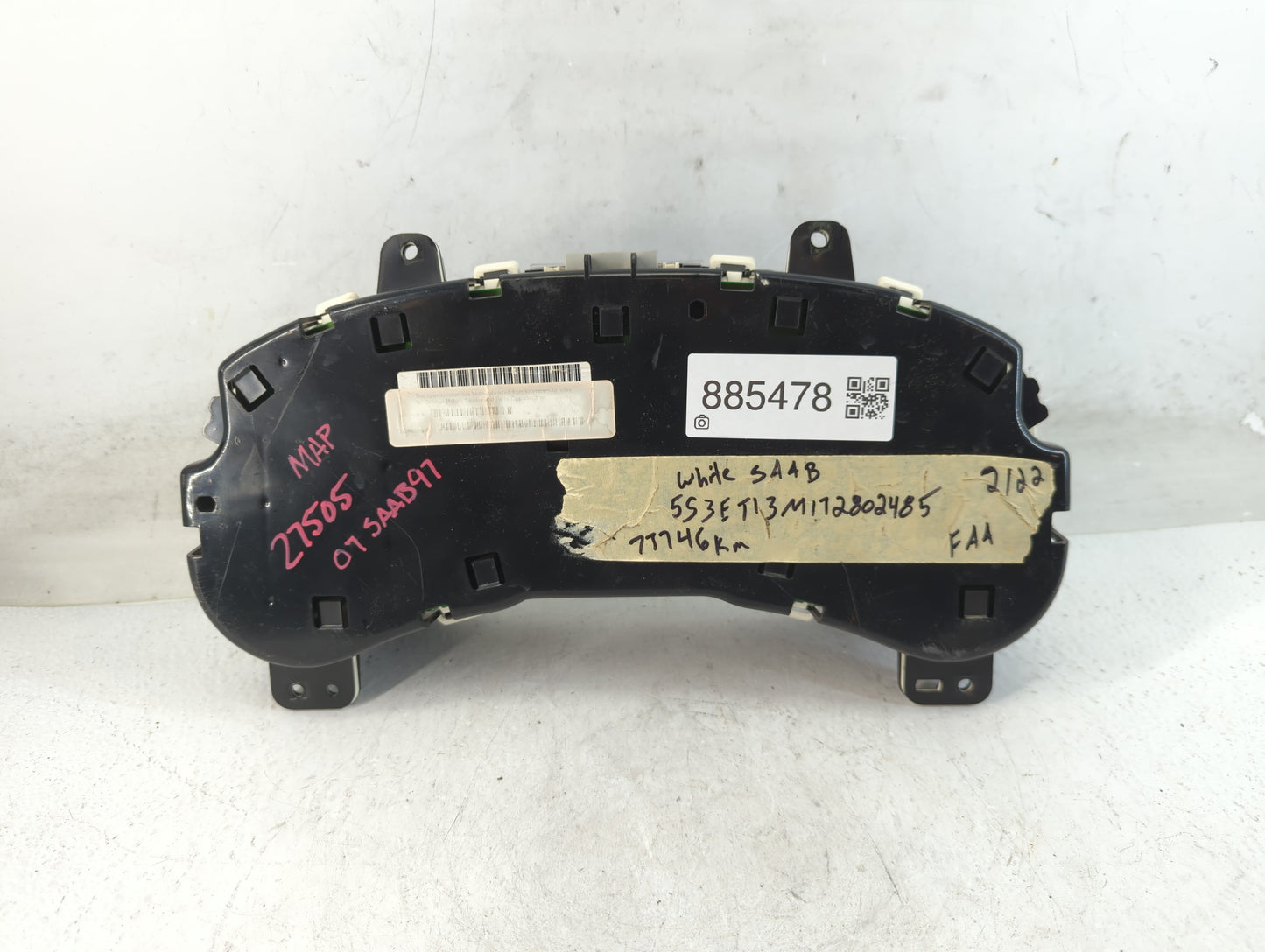 2007 Saab 9-7 Instrument Cluster Speedometer Gauges Fits OEM Used Auto Parts - Oemusedautoparts1.com
