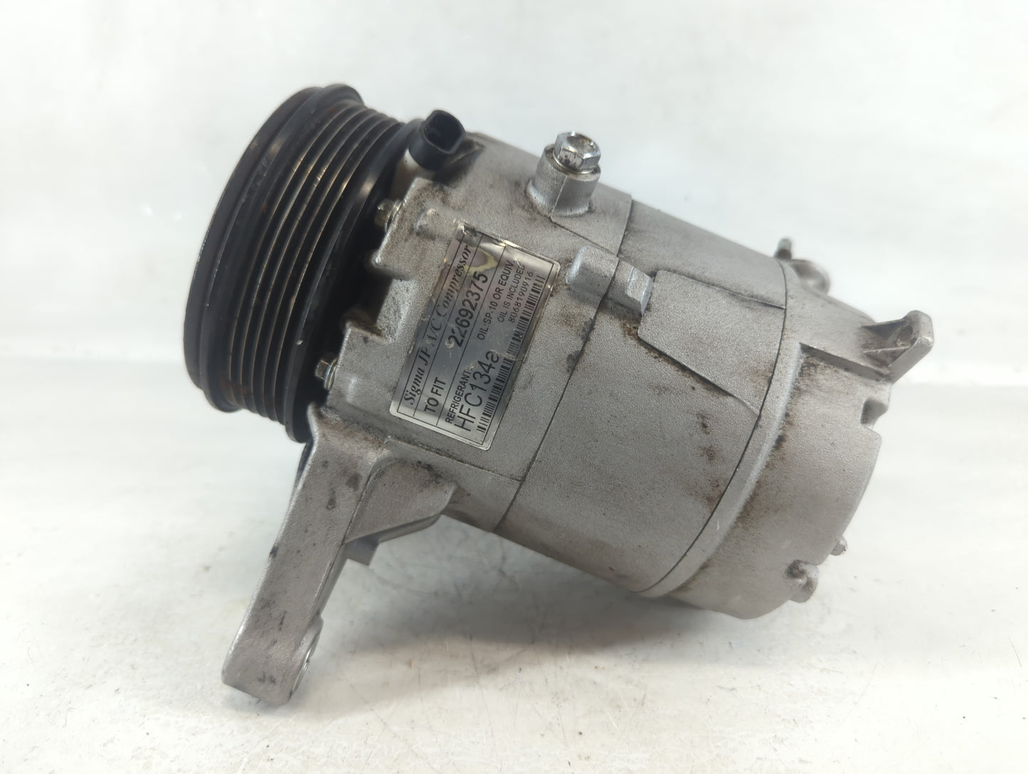 2007-2008 Saturn Aura Air Conditioning A/c Ac Compressor Oem - Oemusedautoparts1.com
