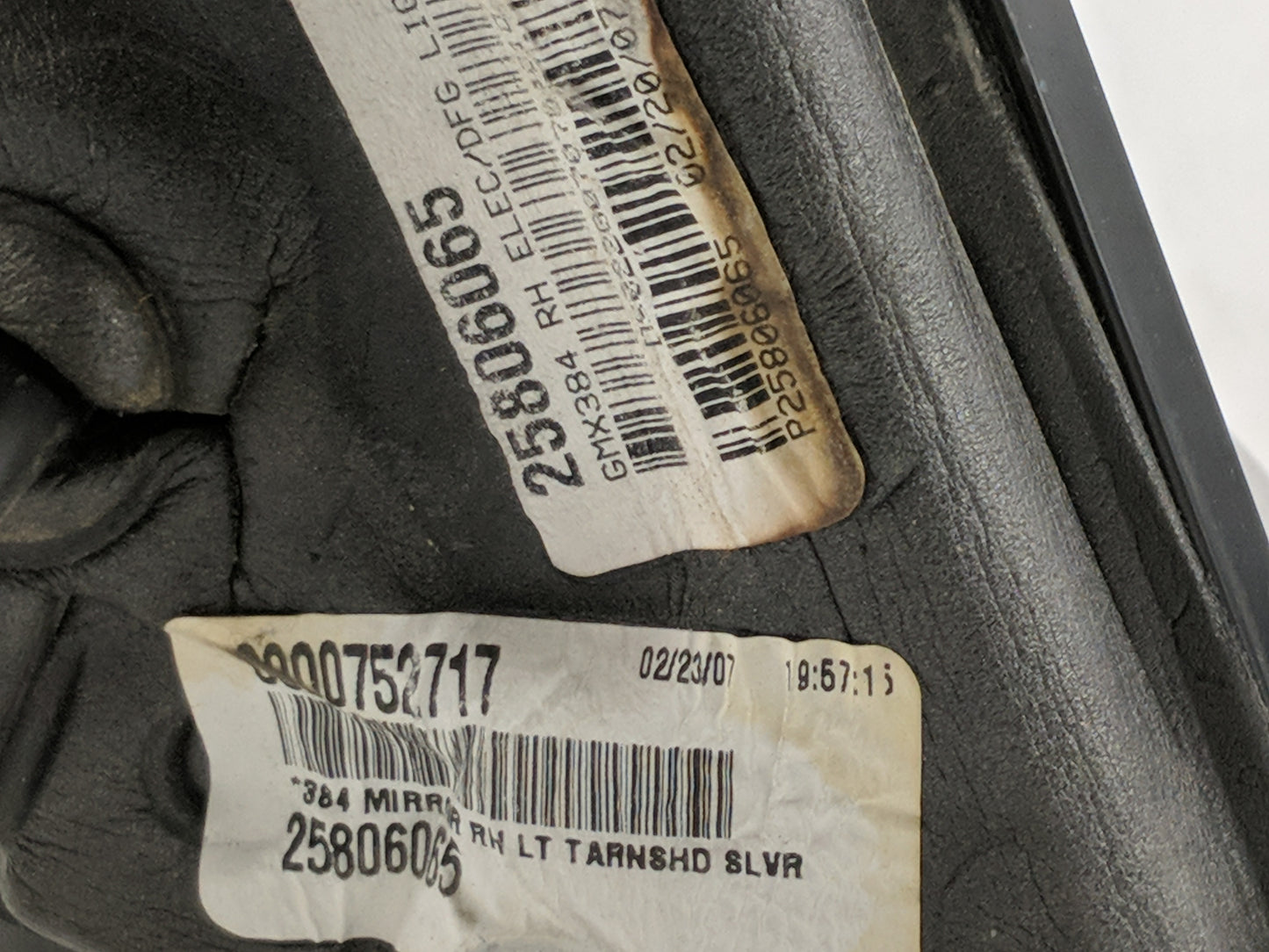 2007-2009 Saturn Aura Side Mirror Replacement Passenger Right View Door Mirror P/N:P25806065 25806065 Fits OEM Used Auto Par