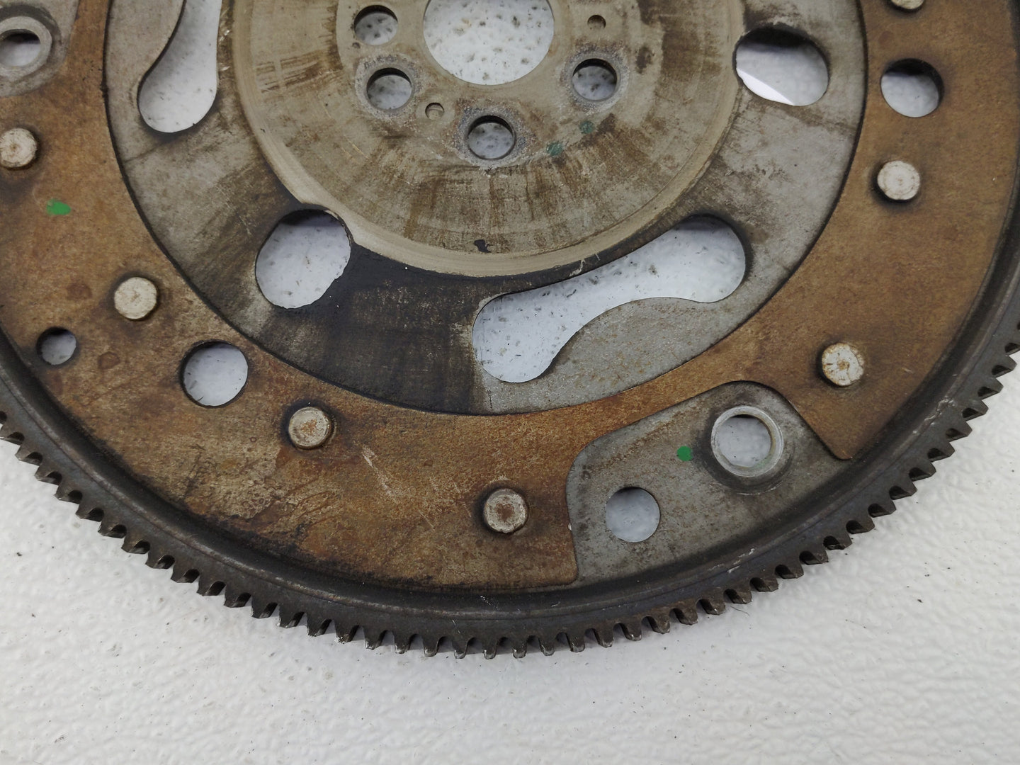 2007-2008 Saturn Aura Transmission Flywheel Flexplate P/N:12579453 Fits OEM Used Auto Parts - Oemusedautoparts1.com