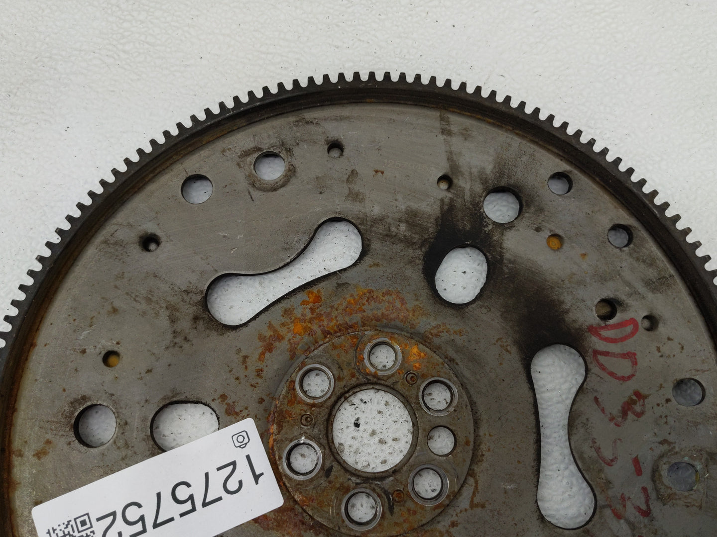 2007-2008 Saturn Aura Transmission Flywheel Flexplate P/N:12579453 Fits OEM Used Auto Parts - Oemusedautoparts1.com