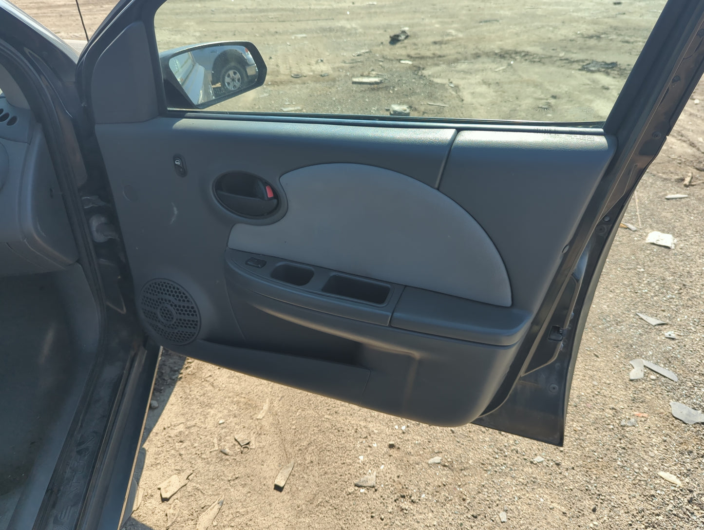 2007 Saturn Ion Front Right Passenger Interior Door Panel Trim - Oemusedautoparts1.com