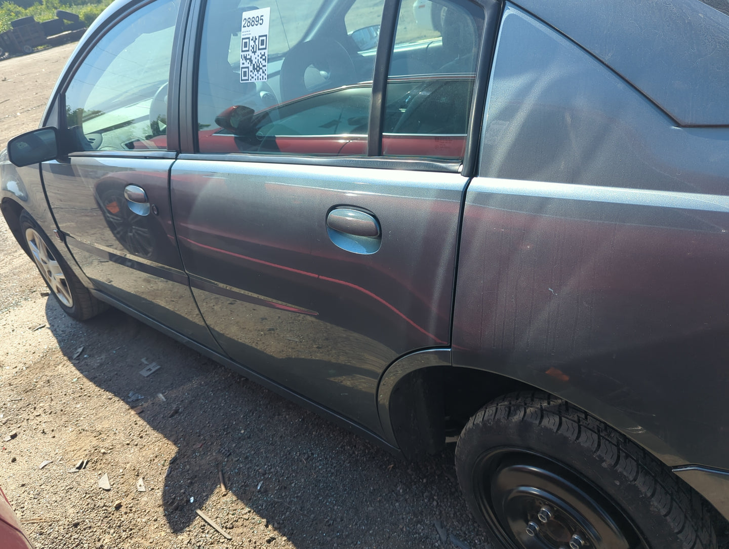 2003-2007 Saturn Ion Driver Rear Door Oem - Oemusedautoparts1.com
