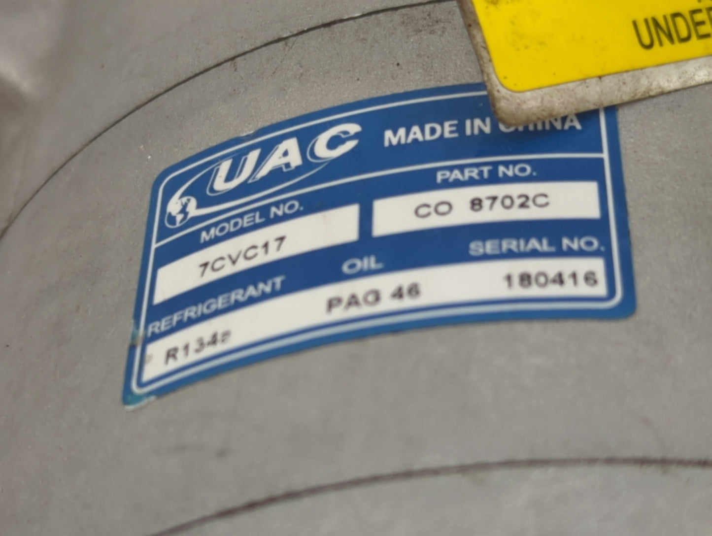 2006-2007 Saturn Ion Air Conditioning A/c Ac Compressor Oem - Oemusedautoparts1.com