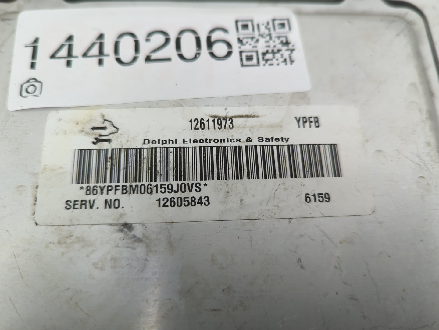 2007 Saturn Ion PCM Engine Control Computer ECU ECM PCU OEM P/N:12611973 12605843 Fits OEM Used Auto Parts - Oemusedautopart