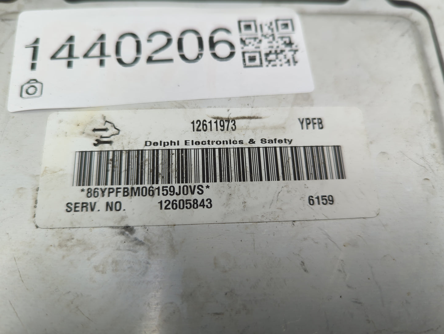 2007 Saturn Ion PCM Engine Control Computer ECU ECM PCU OEM P/N:12611973 12605843 Fits OEM Used Auto Parts - Oemusedautopart