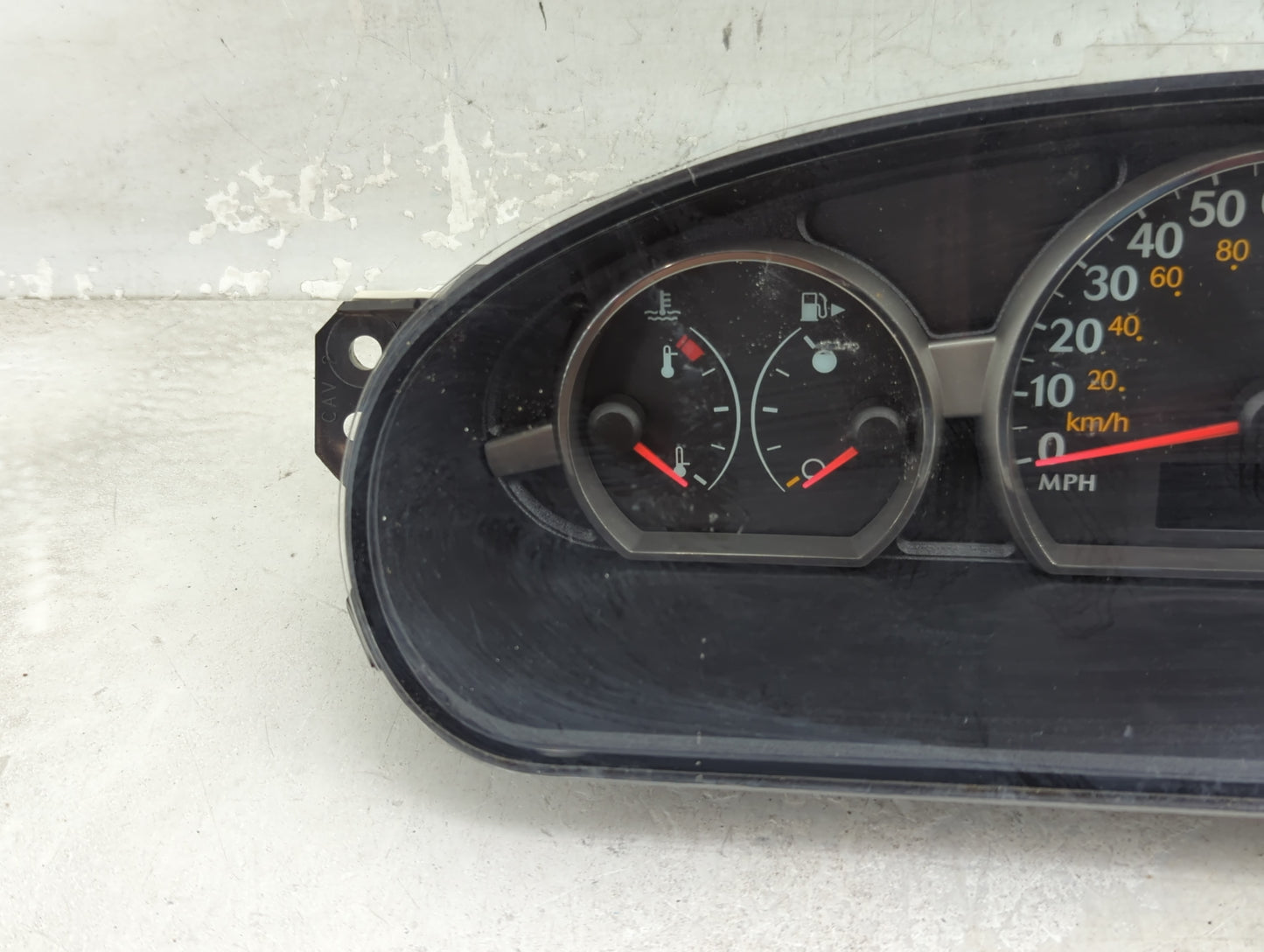 2007 Saturn Ion Instrument Cluster Speedometer Gauges P/N:A2C53212708 15870107 Miles: Fits OEM Used Auto Parts - Oemusedauto